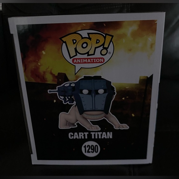 Funko Pop! Animation: Attack On Titan Cart Titan #1290 - Picture 3 of 4